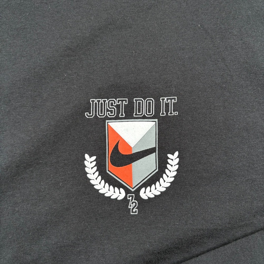 Nike Sportswear Shirt Men 2XL Black Sptcas Just Do It Standard Fit Everyday Wear
